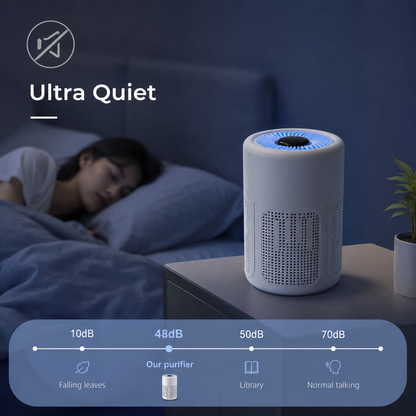 🌬️ 50% OFF! NantSpider™ Compact Air Purifier For Dust, Pet Hair & Odors