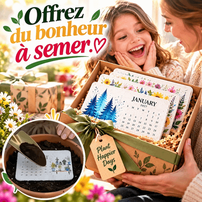 👩‍👦 Calendrier à planter 2027 – Utilisez-le. Plantez-le. Regardez-le pousser.