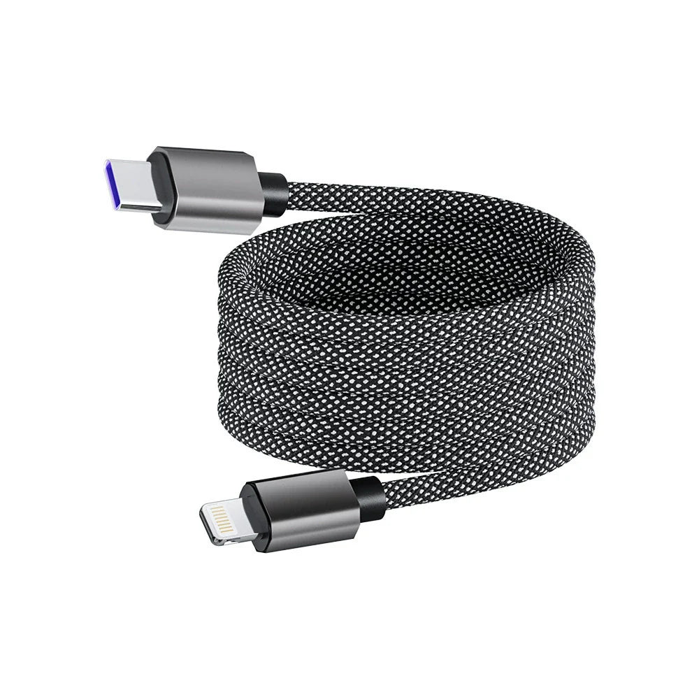 ⚡Magnetic Anti-Tangle Fast Charging Cable
