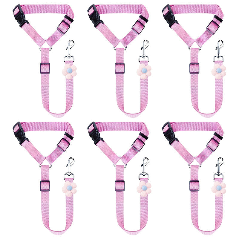 2-in-1 Dog Car Seat Belt & Walking Leash