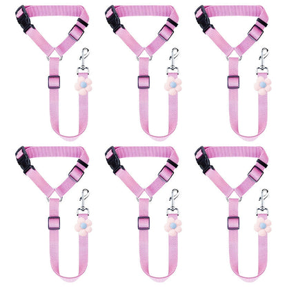 2-in-1 Dog Car Seat Belt & Walking Leash