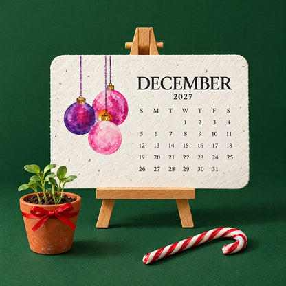 🎄🇫🇷 Calendrier à planter 2027 – Utilisez-le. Plantez-le. Regardez-le pousser.🅱️