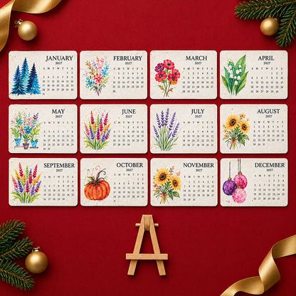 🎄🇫🇷 Calendrier à planter 2027 – Utilisez-le. Plantez-le. Regardez-le pousser.🅱️