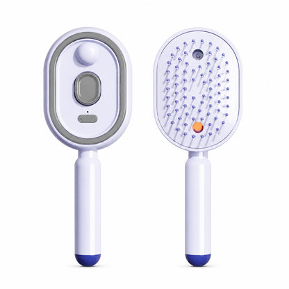 ✨ 50% OFF! NantSpider™ Mist Hair Smoothing Brush With Red Light Care