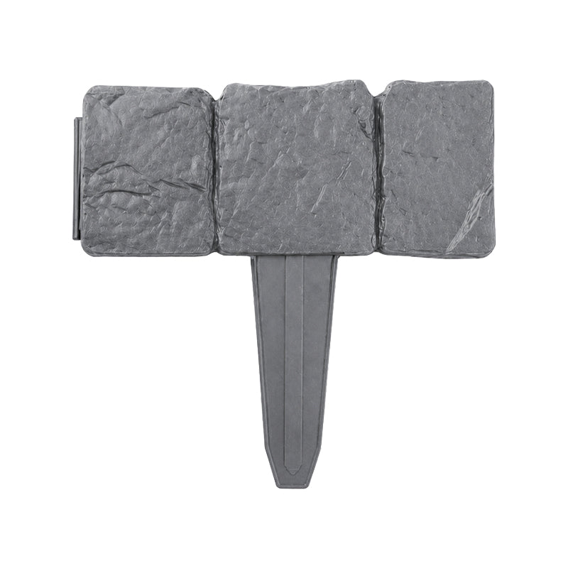 🌿✨ Stone-Look Edging Fence - Garden Edges That Stay Clean🏡♻️