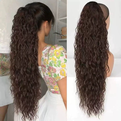❤️‍🔥2026 NEW IN ❤️‍🔥 NantSpider™ Curly Wavy Frizzy Hair Extension with Ponytail