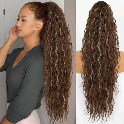 ❤️‍🔥2026 NEW IN ❤️‍🔥 NantSpider™ Curly Wavy Frizzy Hair Extension with Ponytail