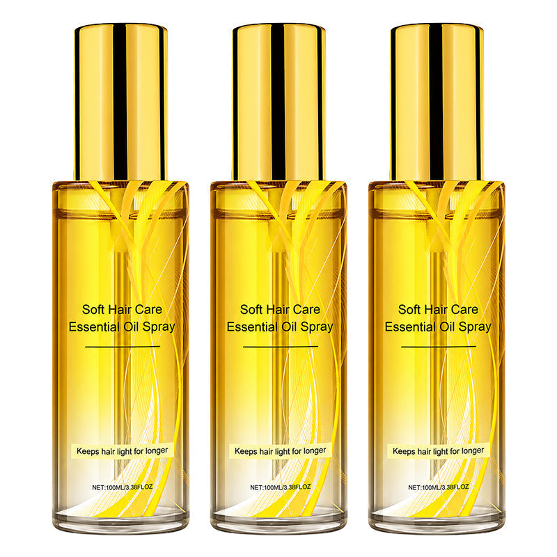 💞NantSpider™ Lightweight Hair Oil Spray – Smooth, Shiny Hair Without Greasy Buildup