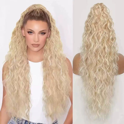 ❤️‍🔥2026 NEW IN ❤️‍🔥 NantSpider™ Curly Wavy Frizzy Hair Extension with Ponytail