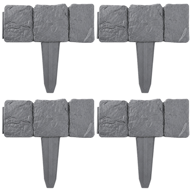 🌿✨ Stone-Look Edging Fence - Garden Edges That Stay Clean🏡♻️