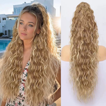 ❤️‍🔥2026 NEW IN ❤️‍🔥 NantSpider™ Curly Wavy Frizzy Hair Extension with Ponytail