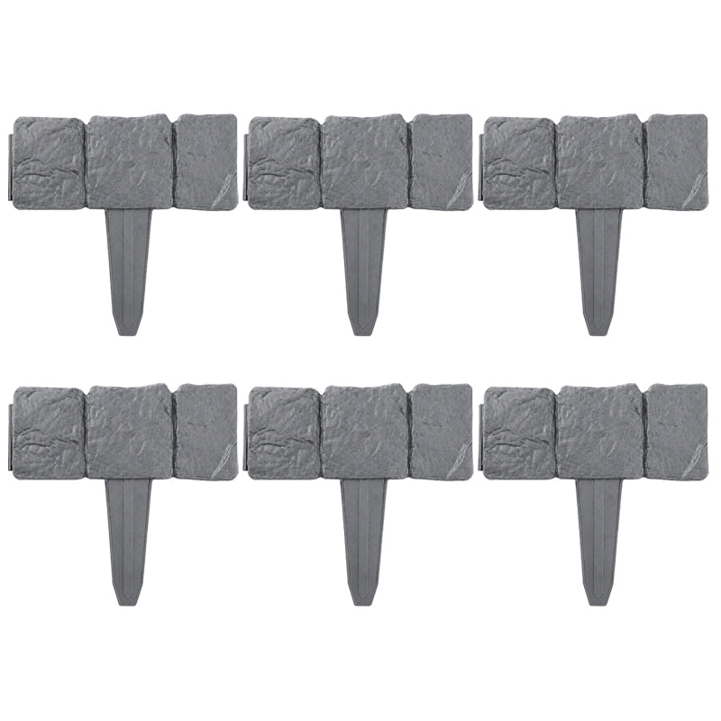 🌿✨ Stone-Look Edging Fence - Garden Edges That Stay Clean🏡♻️