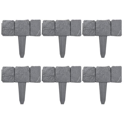 🌿✨ Stone-Look Edging Fence - Garden Edges That Stay Clean🏡♻️
