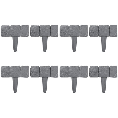 🌿✨ Stone-Look Edging Fence - Garden Edges That Stay Clean🏡♻️