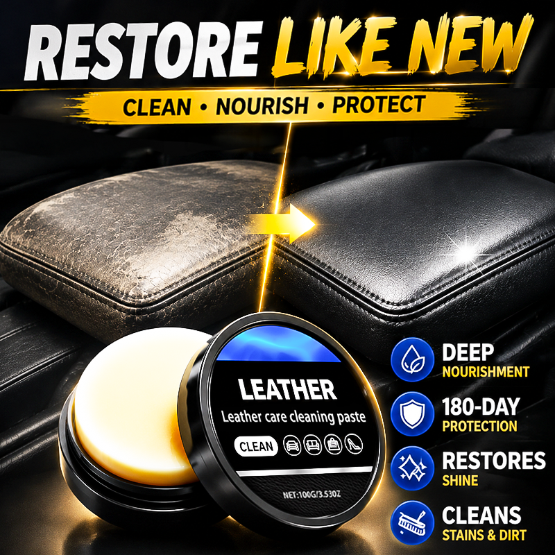 NantSpider™ Leather Care Cleaning Cream - Deep Nourishing & UV Protection for Prolonged Leather Life