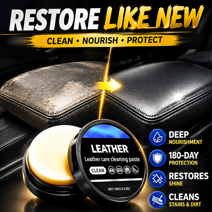 NantSpider™ Leather Care Cleaning Cream - Deep Nourishing & UV Protection for Prolonged Leather Life