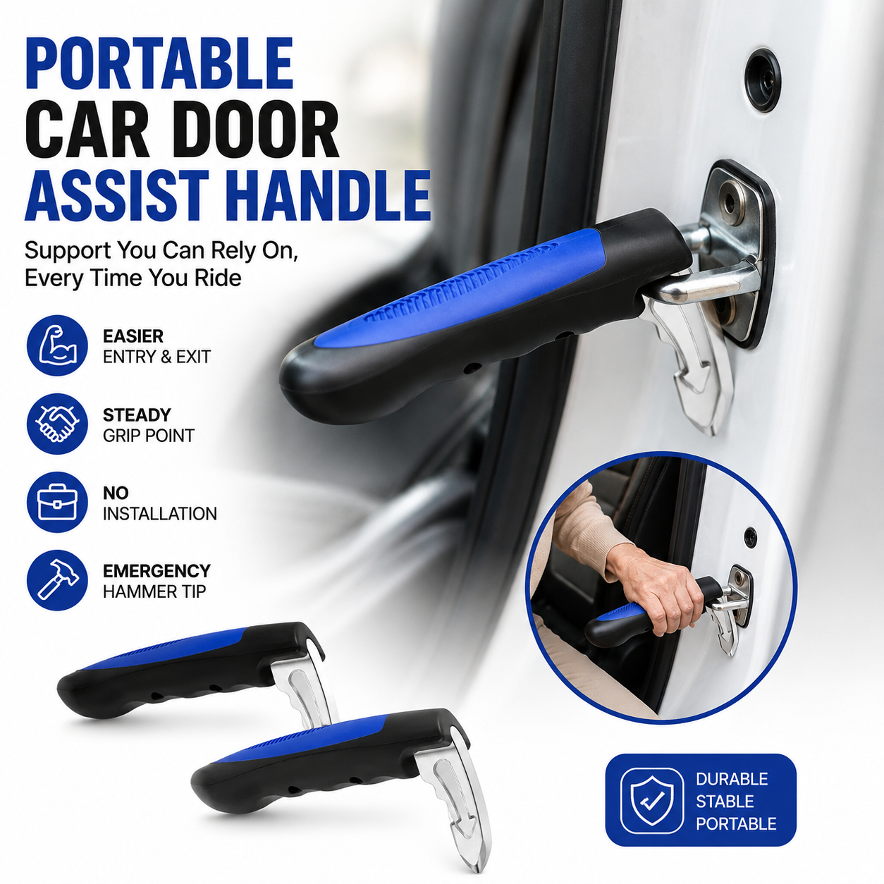 NantSpider™ Car Door Assist Handle Extra Support When Getting In & Out (Offer)