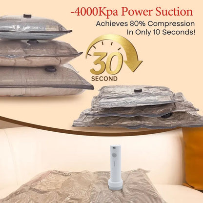 NantSpider™ Cordless Vacuum Compression Kit – Save Up To 80% Space