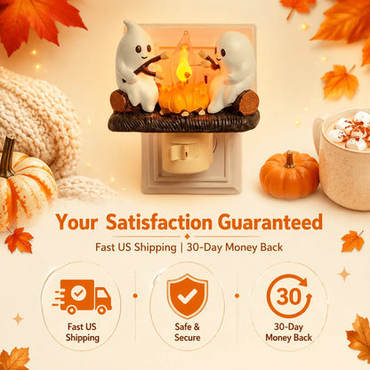 🎃 Ghost Campfire Halloween Night Light – Create A Cozy Magical Autumn Glow For Your Home-Last Day Sale-50% OFF🔥