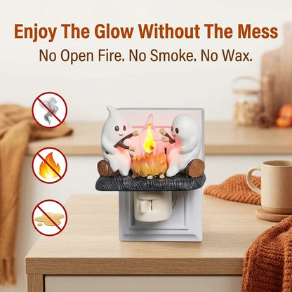 🎃 Ghost Campfire Halloween Night Light – Create A Cozy Magical Autumn Glow For Your Home-Last Day Sale-50% OFF🔥