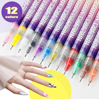 💅 NantSpider™ Salon-Style Nail Art Pen Set