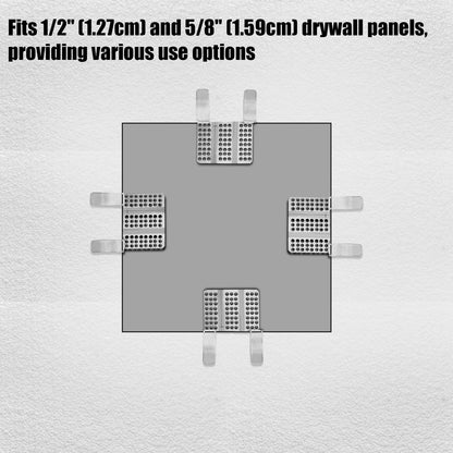 NantSpider™ DIY Drywall Repair Clips Kit - Fix Wall Holes Without Studs