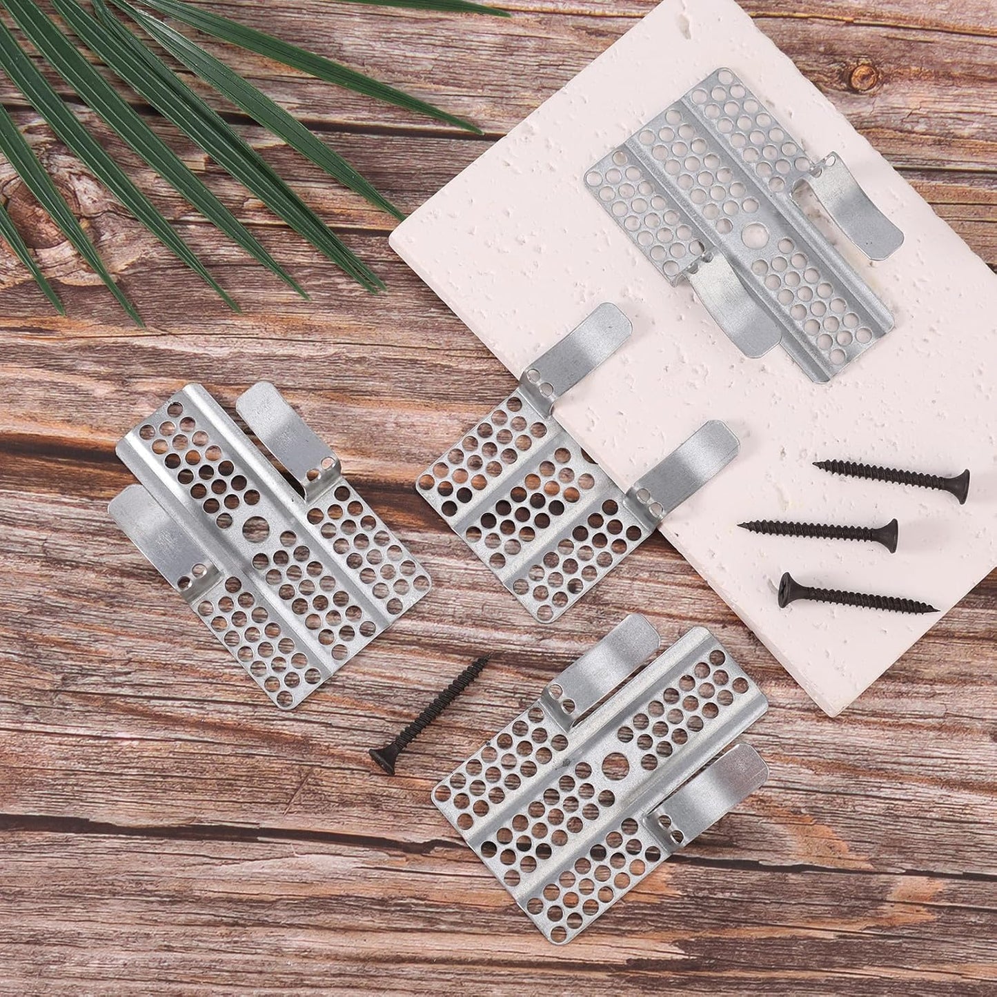 NantSpider™ DIY Drywall Repair Clips Kit - Fix Wall Holes Without Studs