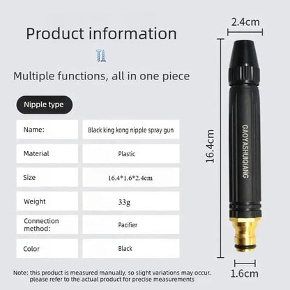 🔥 High-Pressure Hose Nozzle – Turn Any Garden Hose Into a Powerful Pressure Washer (Offer)