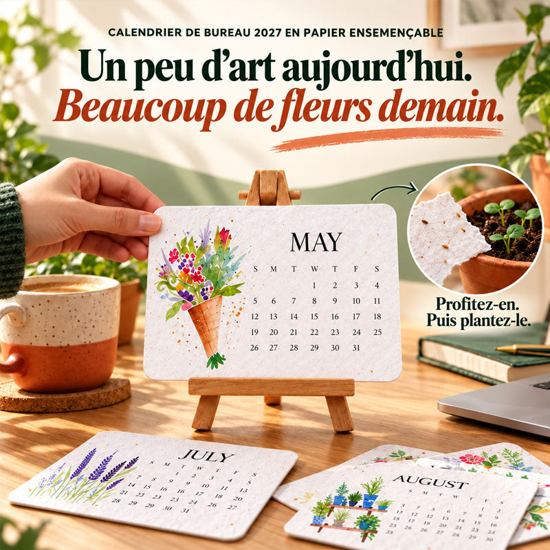 👩‍👦 Calendrier à planter 2027 – Utilisez-le. Plantez-le. Regardez-le pousser.