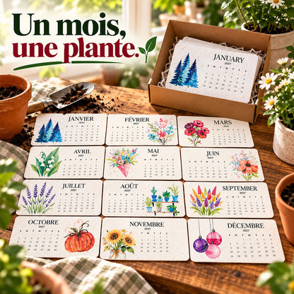 👩‍👦 Calendrier à planter 2027 – Utilisez-le. Plantez-le. Regardez-le pousser.