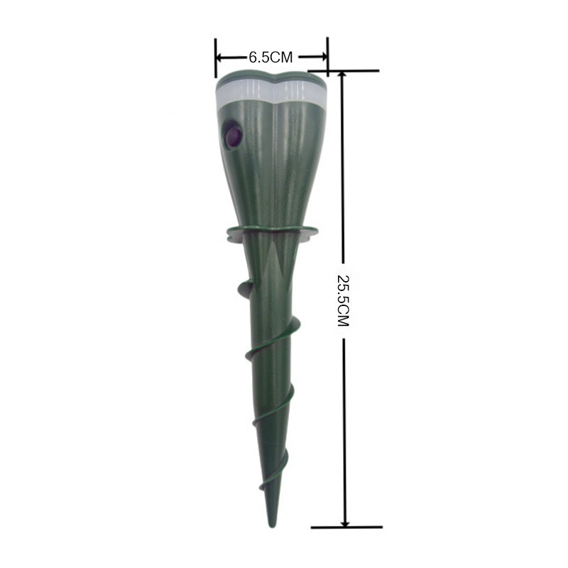 ☘️Solar Sonic Mole Repellent Stakes – Waterproof Ultrasonic Yard Pest Repeller (Offer)