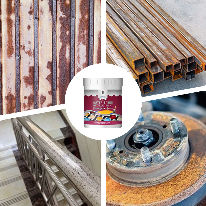 Rust Converter Metallic Paint