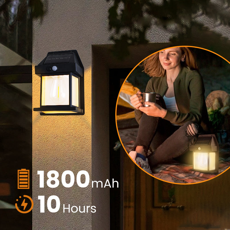 💡Solar Motion Sensor Wall Light – Brighten Your Porch, Garage & Backyard Without Wiring