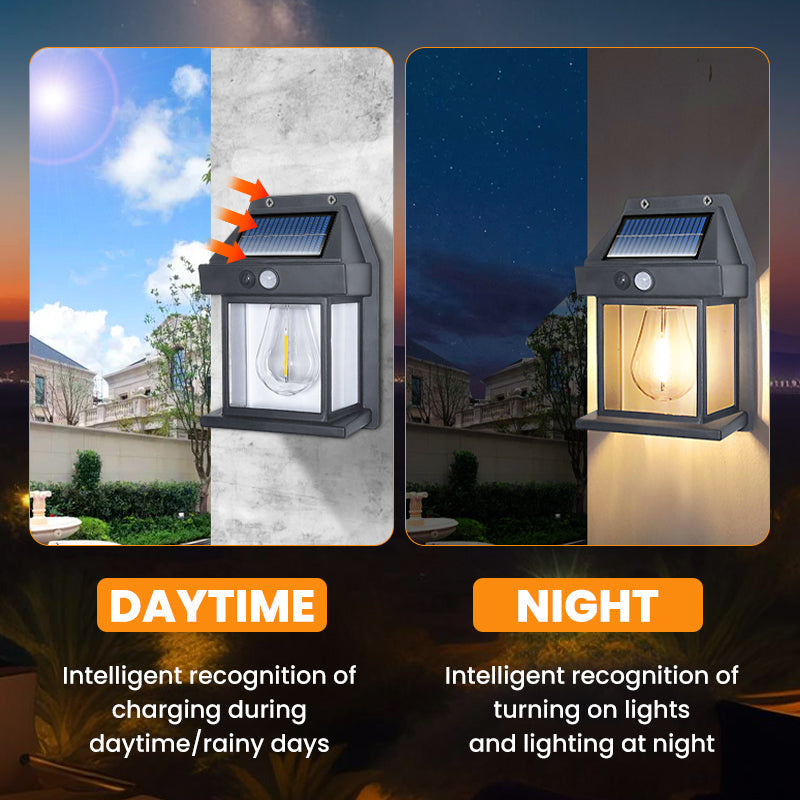 💡Solar Motion Sensor Wall Light – Brighten Your Porch, Garage & Backyard Without Wiring