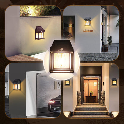 💡Solar Motion Sensor Wall Light – Brighten Your Porch, Garage & Backyard Without Wiring
