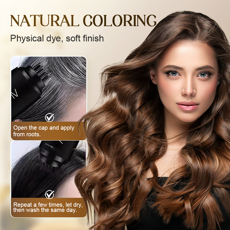 🔥 50% OFF! 🌿✨ NantSpider™ Instant Grey Hair Cover-Up Comb – Quick and natural touch-ups 💁‍♀️💫 (Offer)