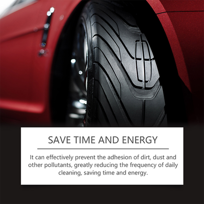 NantSpider™ Tire Shine Wax – Restore Deep Black Tires & Protect Against UV Damage