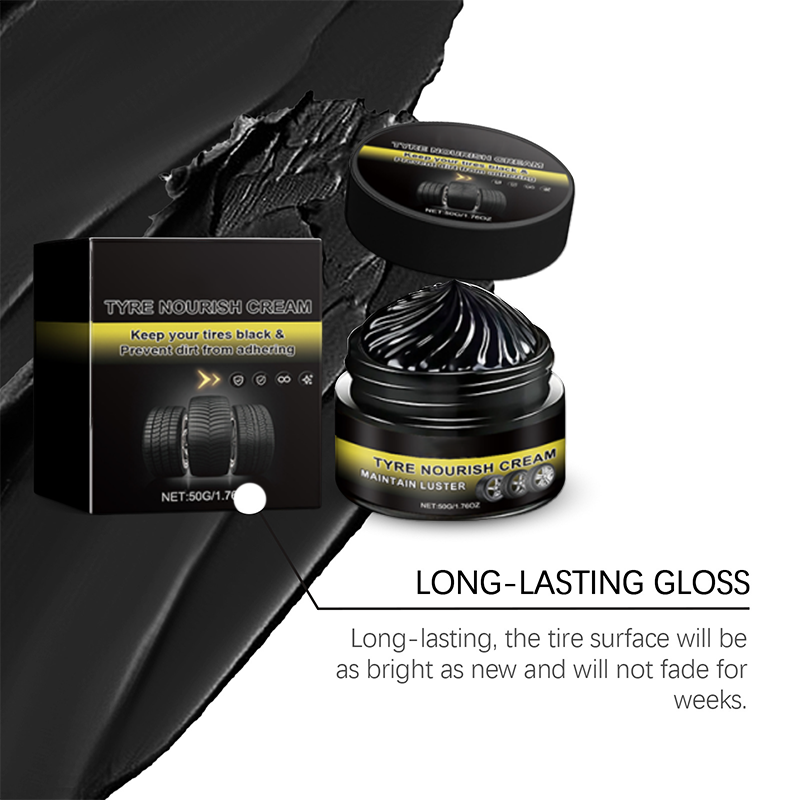 NantSpider™ Tire Shine Wax – Restore Deep Black Tires & Protect Against UV Damage