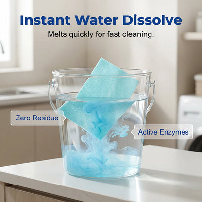 🥳 50% OFF | NantSpider™ Water-Soluble Floor Cleaning Sheets