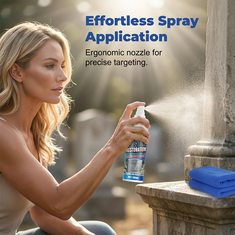 🪦 Headstone Cleaning Spray – Removes Moss, Algae & Outdoor Stains (Offer)