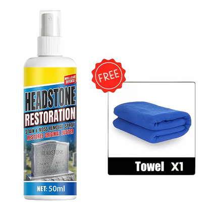 🪦 Headstone Cleaning Spray – Removes Moss, Algae & Outdoor Stains (Offer)
