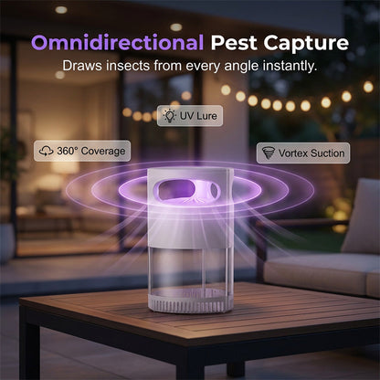🥳50K+ SOLD! NantSpider™ UV Mosquito Killer Lamp – Quiet USB Bug Trap
