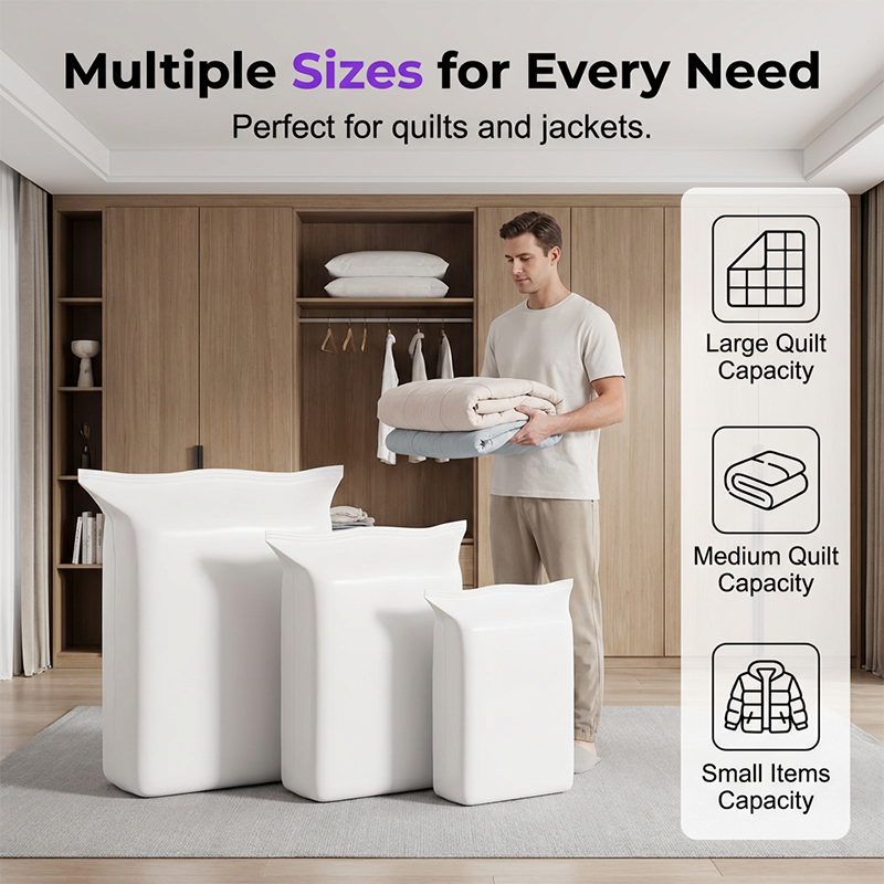 🧳 Buy 2 Get 1 FREE | NantSpider™ 3D Antibacterial Compression Bags (No Pump Needed)