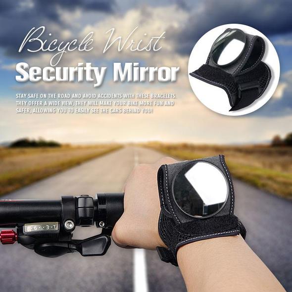 🔥 40% OFF Today | Wrist Rearview Cycling Mirror – See Behind You Fast🚴