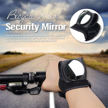 🔥 40% OFF Today | Wrist Rearview Cycling Mirror – See Behind You Fast🚴