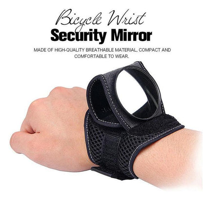 🔥 40% OFF Today | Wrist Rearview Cycling Mirror – See Behind You Fast🚴