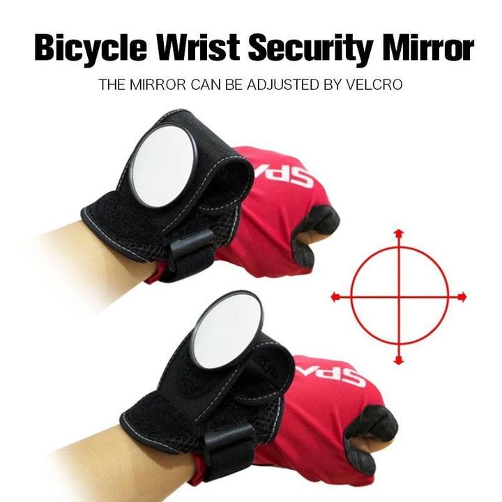 🔥 40% OFF Today | Wrist Rearview Cycling Mirror – See Behind You Fast🚴