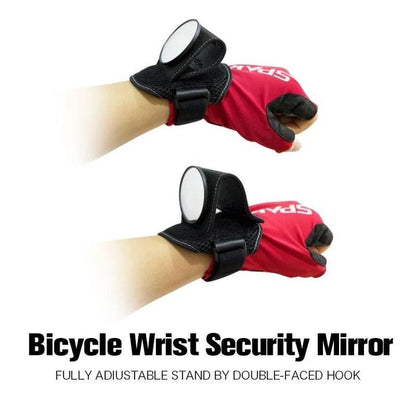 🔥 40% OFF Today | Wrist Rearview Cycling Mirror – See Behind You Fast🚴