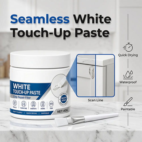 Martie™ White Furniture Touch-Up Paste with Brush (Offer)