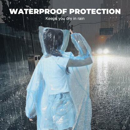 Portable Emergency Raincoat Ball Keychain